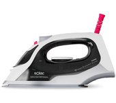 Plancha Solac Optima Start 2400 Ceramic 2400W Suela Cerámica Vapor Antigoteo Negro/Blanco