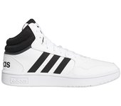 Zapatilla adidas hoops 3.0 mid classic vintage m white
