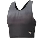 Top corto de trainning puma studio ombre racerba black