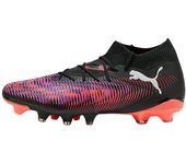 Botas de fútbol puma future 8 match fg/ag, black, mujer