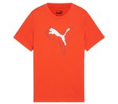 Camiseta casual puma essentials+ logo lab graphic niño