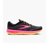 Zapatillas de running brooks revel 7 mujer negro/rosa