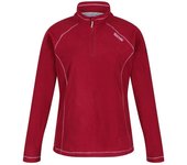 Forro polar regatta montes lightweight half-zip w red