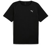 Camiseta de running puma m run cloudspun ?, black, hombre