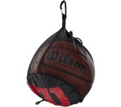 Bolsa de baloncesto wilson single ball bskt bag negro