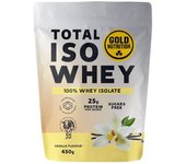 Proteina gold nutrition total iso whey vainilla 450 g