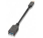 CABLE OTG USB(A)H A USB TIPO C M 3.1 AISENS NEGRO