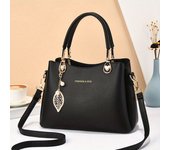 El Bolso Elegante de Wo con Correa Desmontable, Herrajes Dorados y Detalle de Hoja Chic - Cartera Blanca Estilosa para Uso Diario, Bolso Casual Moderno | Bolso de Mano con Encanto