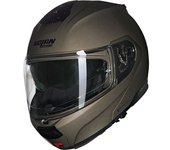 Nolan N100-6 Classico Nobile N-Com Casco - Marrón (S)