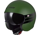 LS2 OF599 Spitfire II Retro Casco Jet - Verde