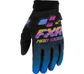 FXR Reflex 2023 Guantes de motocross juvenil - Negro Rosa (L)