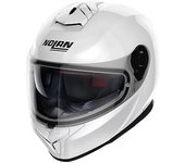 Nolan N80-8 Classic N-Com Casco - Blanco (S)