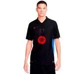 Nike - Camiseta FC Barcelona Segunda Equipación 2024-2025, Unisex, Black-University Red-Hyper Royal-Black, 2XL