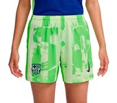 Nike - Pantalón corto FC Barcelona Tercera Equipación 2024-2025 Mujer, Mujer, Barely Volt-Lime Blast-Old Royal, S