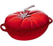 Staub La Cocotte 25 cm, tomate, Cereza, Hierro fundido