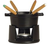 Staub Specialities Juego de fondue 10 cm, Negro