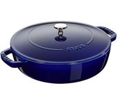 Staub Braisers Cazuela Chistera 24 cm, Hierro fundido