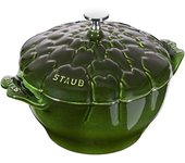 Staub La Cocotte 22 cm, alcachofa, Albahaca, Hierro fundido