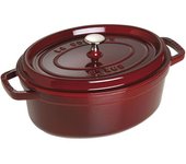Staub La Cocotte 29 cm, ovalado, Granadina, Hierro fundido