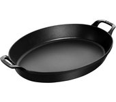 Staub Specialities Fuente para horno con 2 asas 37 cm, Hierro fundido