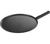 Staub Pans Crepera 30 cm, Hierro fundido, Negro