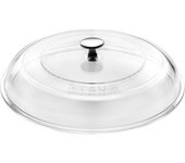 Staub Tapa abovedado 28 cm, Vidrio
