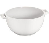 Staub Ceramique Cuenco 18 cm, Cerámica, Blanco puro