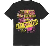 Camiseta de Sex Pistols - Never Mind The Copy - S 3XL - para Hombre - Negro