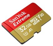 MEMORIA MICRO SD 32GB SANDISK EXTREME U3 V30 + ADAPTADOR SD