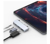 PUERTO REPLICADOR USB-C HYPER 4 EN 1 PARA IPAD PRO / AIR / MINI SILVER