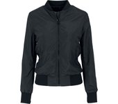 Chaqueta entre-tiempo de Urban Classics - Cazadora Ligera Mujer Bomber - XS XL - para Mujer - Negro