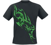 Camiseta de Green Smoky Tribal - S 5XL - para Hombre - Negro