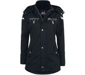 Chaqueta de Invierno de Full Volume by EMP - She Rules - S 3XL - para Mujer - Negro