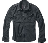 Manga Larga de Brandit - Vintage - S 7XL - para Hombre - Negro