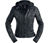 Chaqueta de Cuero de Gipsy - Chasey - S 4XL - para Mujer - Negro