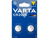 Varta Pack 2 Pilas Botón CR2025 3V