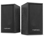 Natec Panther Altavoces 6W RMS 2.0 USB Negro