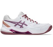 Zapatillas de padel asics gel-dedicate 8 padel mujer blanco/dark