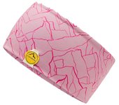 Cinta de pelo de trail la sportiva mountain headband rose/springt