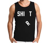Camiseta Hombre Sin Mangas camisa de mierda laTostadora