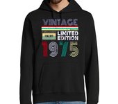 Sudadera Con Capucha Para Hombre 1975 Vintage - Limited Edition laTostadora
