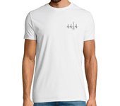 Camiseta Hombre Manga Corta guitarra latido vintage logo bolsillo marca moda laTostadora