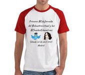 Camiseta Hombre Estilo Béisbol Jornadas Madrid negro laTostadora