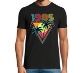 Camiseta Hombre Manga Corta retro vintage guay 1985 laTostadora