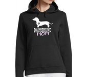 Sudadera Con Capucha Para Mujer perro salchicha mamá perro amor perro c laTostadora