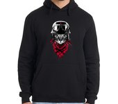 Sudadera Con Capucha Para Hombre gato aventurero laTostadora