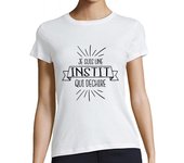 Camiseta Mujer Manga Corta soy de los que arrancó instit laTostadora