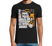 Camiseta Hombre Manga Corta si el yayo abuelo no puede arreglarlo laTostadora