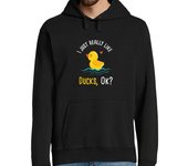Sudadera Con Capucha Para Hombre cazador de patos amante de los patos so laTostadora