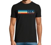 Camiseta Hombre Manga Corta regalo retro de cumpleaños establecido laTostadora